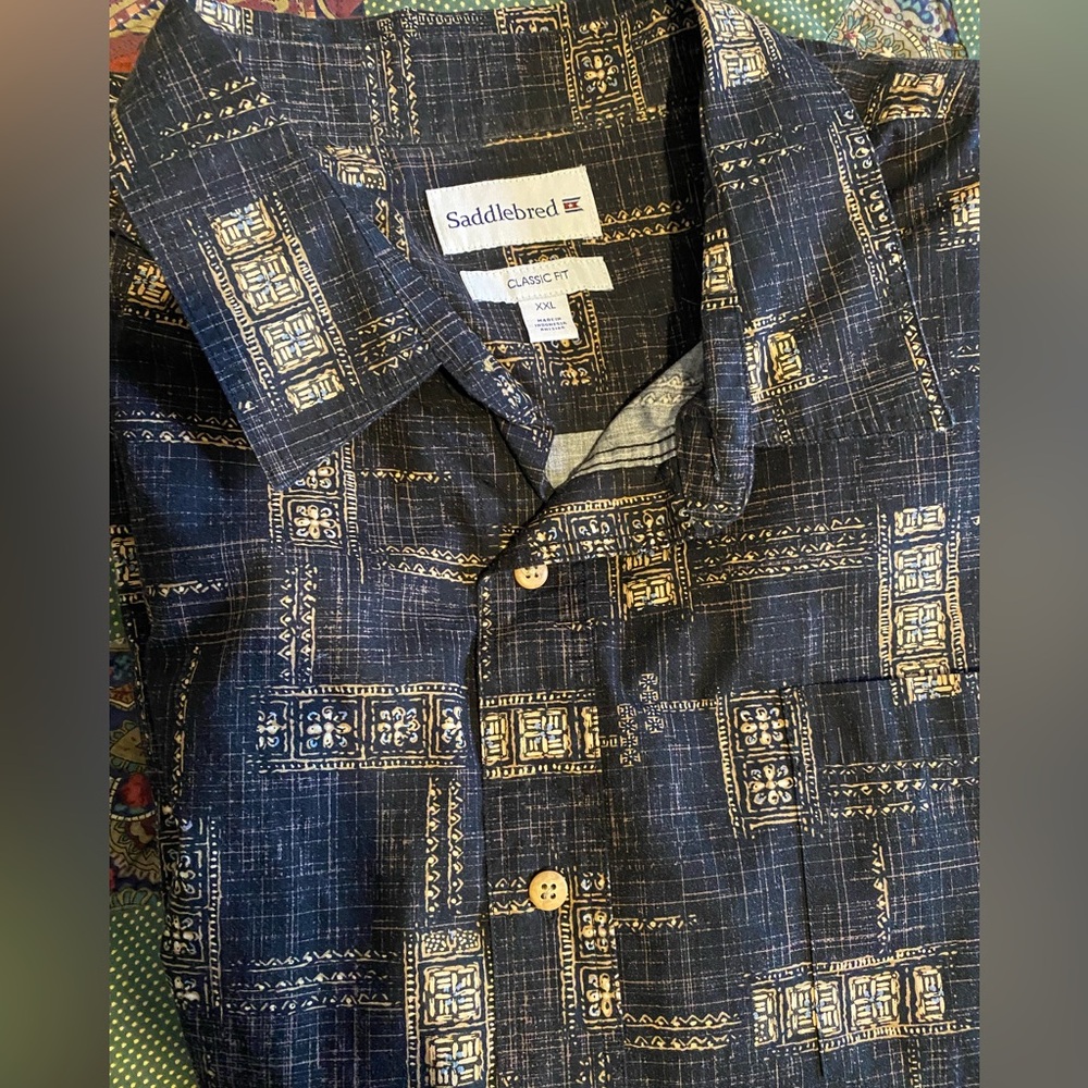 XXL MENS SHIRT SADDLEBRED LIKE NEW